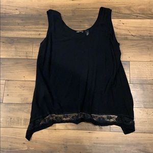 Tank Top with Lace Detail